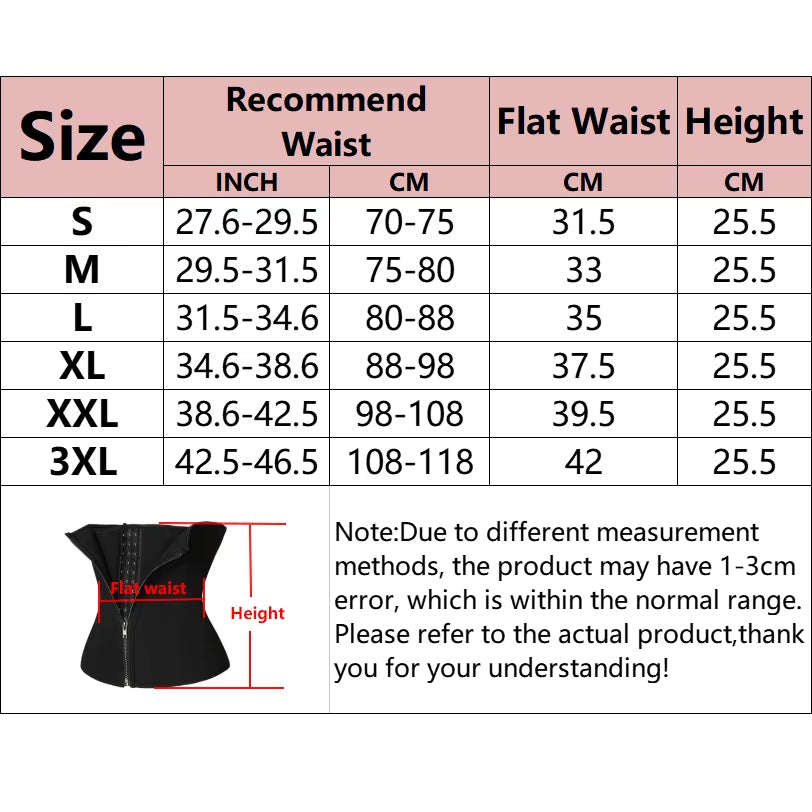 Women Tummy Control Waist Slimming Belt Weight Loss Waist Trainer Body Shaper Corset Belly Sheath Tummy Trimmer Cincher Sports